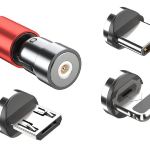 Cablu magnetic 3 in 1 incarcare si transfer date telefon Lightning Micro USB Type C