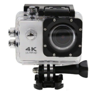 Camera Sport 4K HD ARGINTIE Carcasa rezistenta la Apa