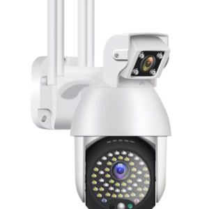 Camera Supraveghere IP PTZ Duala wireless 320 grade 1080p IR+LED Exterior Senzor Miscare Alarma