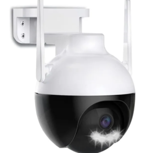 Camera inteligenta de Supraveghere cu Unghi Wide HD 4MP Rotunda Alba HA