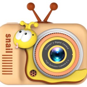 Camera pentru copii HD 1080P Melc Portocaliu