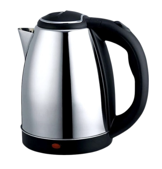 Cana Fierbator Scarlett 1500W capacitate 2L Oprire automata Inox/Negru