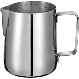 Cana din inox cu gradatie pentru spumare cu maner 600 ml