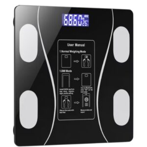 Cantar inteligent de Diagnostic Corporal Negru