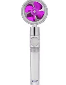 Cap de Dus cu Elice ROZ si Jet cu Presiune