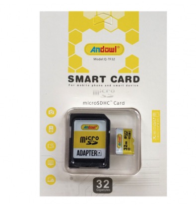 Card de memorie Andowl Q TF32 MicroSDHC 32GB cu adaptor