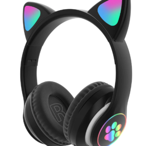 Casti wireless pliabile Urechi de pisica VZV-23M NEGRE