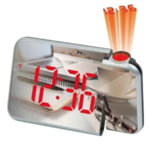 Ceas Digital Led Mirror Clock si Proiector DS-8590L Stil Oglinda