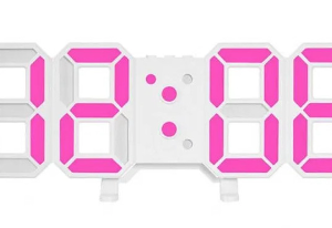 Ceas digital de birou 3D afisaj data ora si temperatura GH 8018