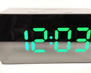 Ceas digital led mirror clock DS-3658L afisaj VERDE