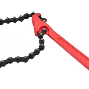 Cheie cu Lant Filtre 14" Maner Rosu