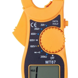 Clampmetru mic galben multifunctional MT87 AC/DC