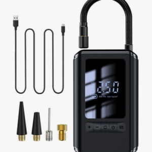 Compresor auto cu display digital 130PSI wireless Putere 60W