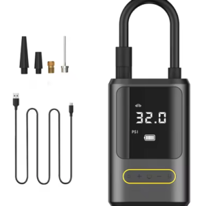 Compresor auto de aer portabil ATJ 8466 cu display digital