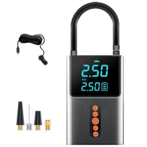 Compresor auto portabil C80 cu afisaj digital 150PSI