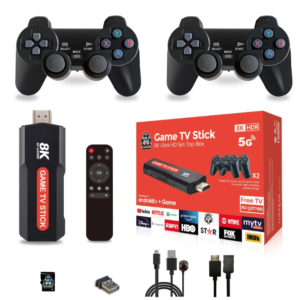 Consola Game TV Stick iesire 8K HDR dimensiune compacta Q9 64 GB