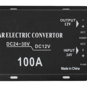 Convertor auto 100A tensiune 24v la 12v