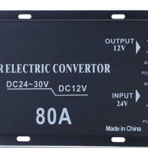 Convertor auto 80A tensiune 24v la 12v
