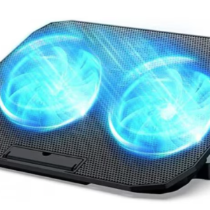 Cooler laptop Q SR03 silentios cu 2 ventilatoare USB negru