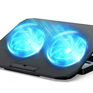 Cooler (racitor) laptop Q-SR03 silentios 13inch cu 2 ventilatoare USB negru