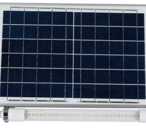 Corp Led de iluminat cu panou solar 100 W 54 LED