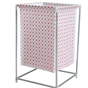 Cos pentru rufe Metalic-Textil 54 x 33 cm Multicolor