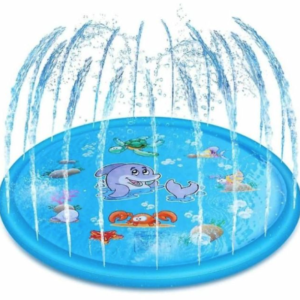 Covoras de joaca gonflabil cu fantana 170 cm