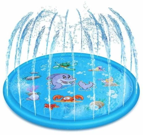 Covoras de joaca gonflabil cu fantana 170 cm