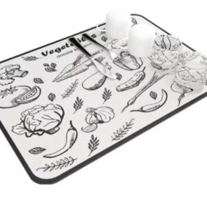 Covoras super absorbant pentru scurgere vesela si tacamuri 30x40 cm