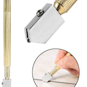 Creion Diamant Taiere Sticla Metal Profesional OR