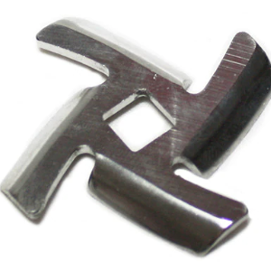 Cutit din inox pentru masina tocat carne electrica cu interior patrat No 5