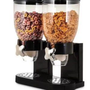 DIspenser Cereale Dublu 2 x 2 L dimensiune 29x16x35 Cm