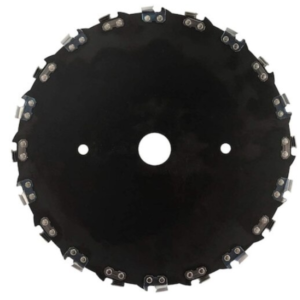 Disc NR 9 pentru motocoasa 230 X 20T cu dinti tip lant drujba MX693