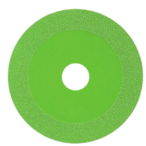 Disc diamantat LASERLINE pentru flex de taiat sticla si cristal 125mm VERDE