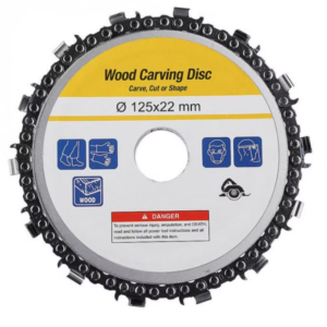 Disc flex lemn cu lant drujba polizor unghiular 125 x 22  diametru 5'' MX457