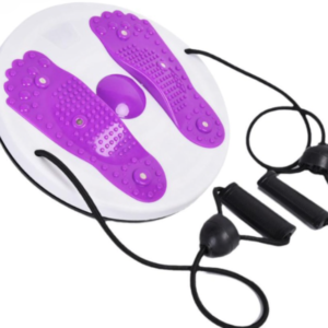 Disc rotativ de fitness cu corzi elastice