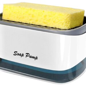 Dispenser de Sapun 2 in 1 Cu Burete 12 oz