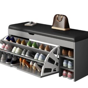 Dulap pentru pantofi tip bancheta GRI 80 X 34 X 51