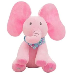 Elefant PINK interactiv Vorbeste Canta si Flutura urechile