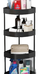 Etajera cu 4 Rafturi pentru Colt 28 x 22 x 85 cm Plastic