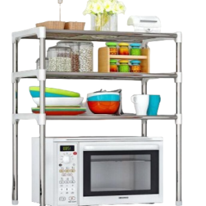 Etajera tip 3 rafturi multifunctional pentru bucatarie sau baie