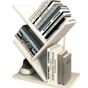 Etajeta pentru Carti 4 compartimente 40x16x30cm Alb