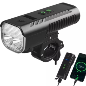 Far cu claxon bicicleta FY-336 1000 lumeni cu 8 moduri de iluminare