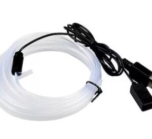 Fir neon cu LED 2 metri RGB conectare mufa USB