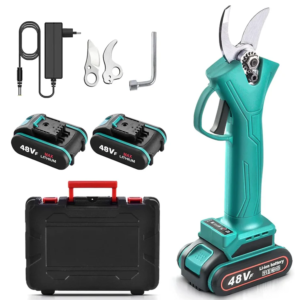 Foarfeca electrica pentru vita de vie si crengi 2 acumulatori 48VF 5Ah LEIHMANN