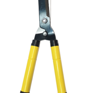 Foarfeca extensibila pentru gard viu din metal 58 / 73 cm galben MX331