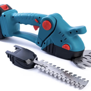 Foarfeca gradinarit electrica 2 in 1 acumulator pentru tuns Iarba gard viu sau arbusti 2 foarfeci Incluse