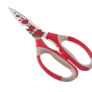 Foarfeca pentru peste cu model trandafiri