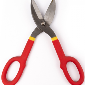 Foarfeca pentru tabla maner cauciucat rosu