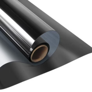 Folie Reflexiva protectie Geamuri montare pe interior si protectie solara UV NEAGRA 45 x 300 cm